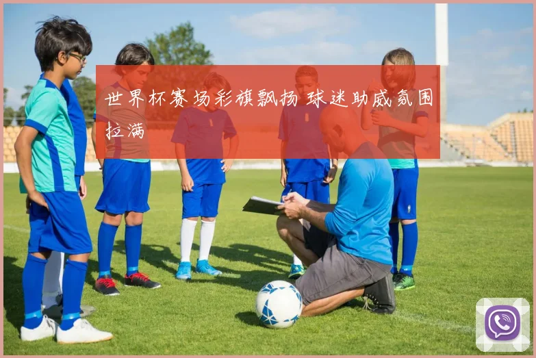 世界杯赛场彩旗飘扬 球迷助威氛围拉满