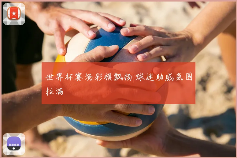 世界杯赛场彩旗飘扬 球迷助威氛围拉满
